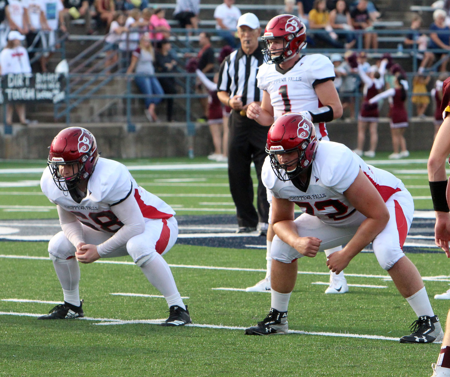 Chi-Hi football at Menomonie 8-31-18